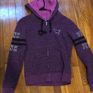🔴SOLD🔴 VS Pink zip up hoodie